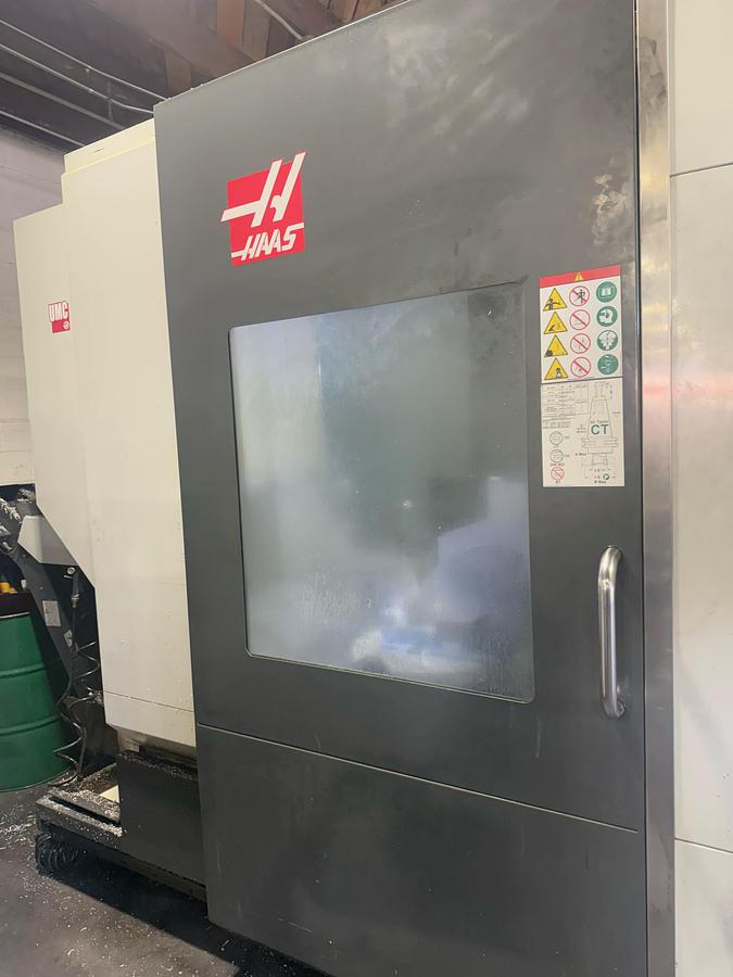 Used 2018 HAAS UMC-750 5-Axis 15,000 rpm CNC Vertical Machining Center
