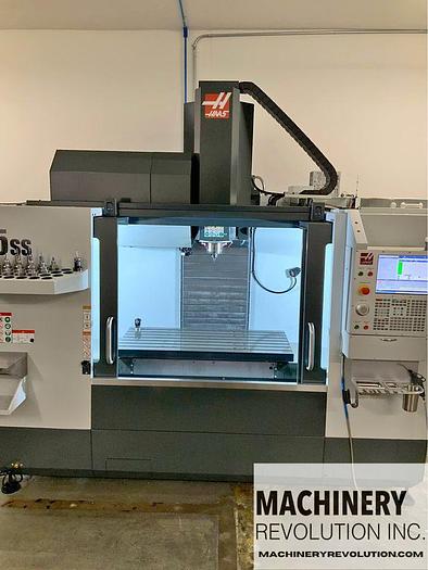 Used 2021 HAAS VF-5SS CNC Vertical Machining Center with 12,000 RPM / WIPS / High Pressure Coolant