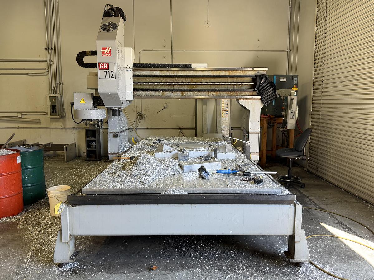 Used 2008 HAAS GR-712 CNC Gantry Router
