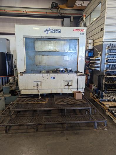 Used 2006 NIIGATA HN-63D CNC HORIZONTAL MACHINING CENTER