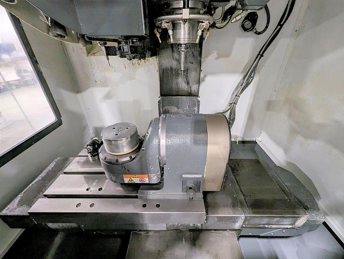 Used 2020 HAAS DT-1 5-Axis with TRT-100 Trunnion CNC Vertical Machining Center ***Low Hours***