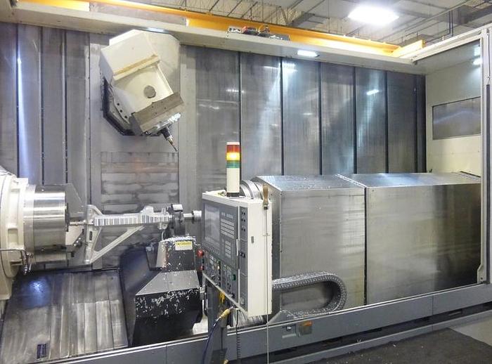 Used 2010 OKUMA Multus B750-W 8-Axis CNC Mill Turn