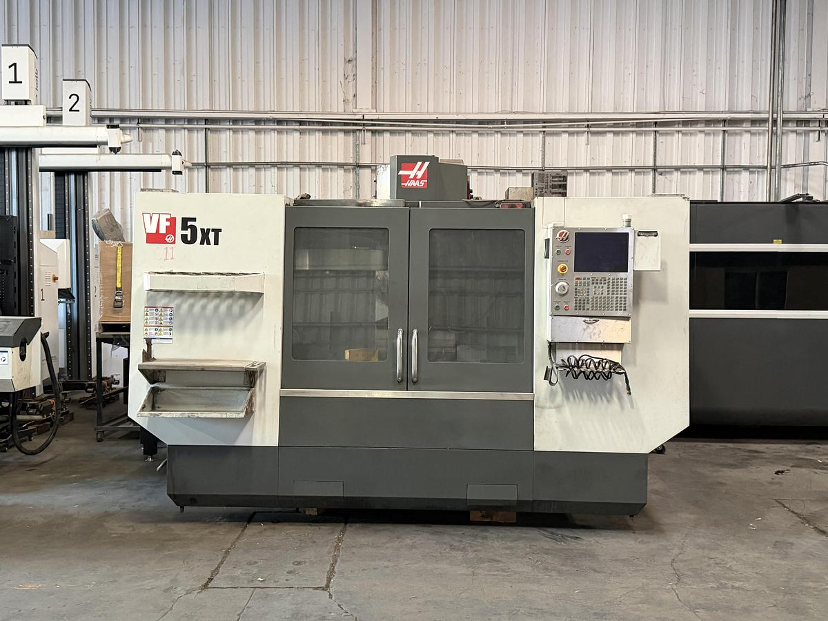 Used 2014 HAAS VF-5XT 4-Axis CNC Vertical Machining Center