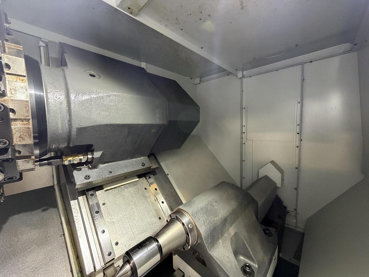 Used 2019 HAAS ST-35Y CNC Lathe with Live Tooling Only 719 Power On Hours
