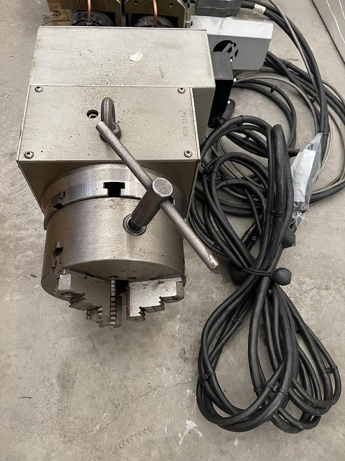 Used HAAS HRT-210B Super High-Speed Rotary w/ 8" 3-Jaw Chuck & 6" Pneumatic Tailstock