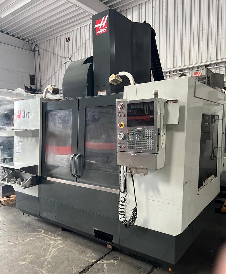 Used 2013 HAAS VF-3YT Cat-50 CNC Vertical Machining Center