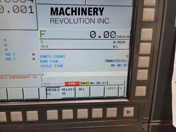 Used 2018 DOOSAN DNM 4500 4-Axis CNC Vertical Machining Center