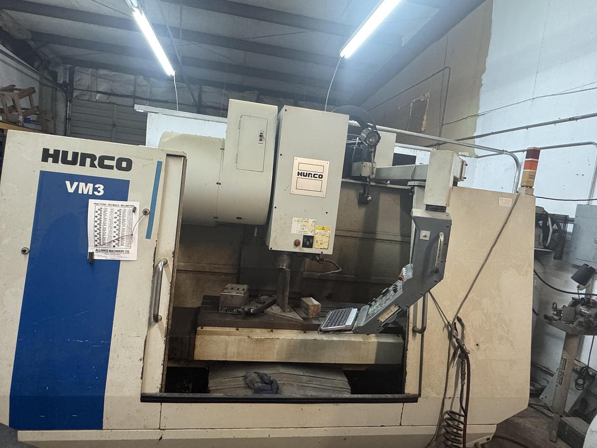 Used 2006 HURCO VM-3 CNC Vertical Machining Center