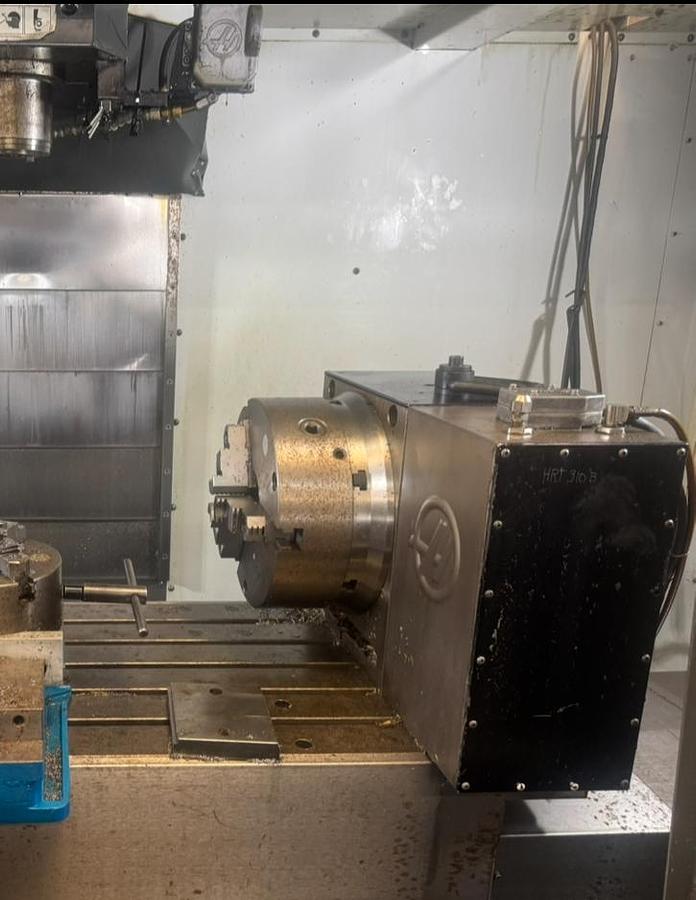 Used 2010 HAAS HRT-310 4th Axis Rotary Table with 10" 3-Jaw Chuck