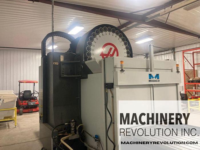 Used 2009 HAAS VF-3YT/50 CNC Vertical Machining Center with  Extended Z-Axis / TSC / Dual Pallet Changers / 30 Station Tool Changer