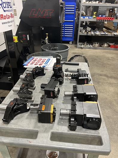 Used 2022 Mazak HQR-100MSY Twin Turret / Twin Spindle / Live Tooling / Bar Feeder CNC Lathe ***156 Hours***