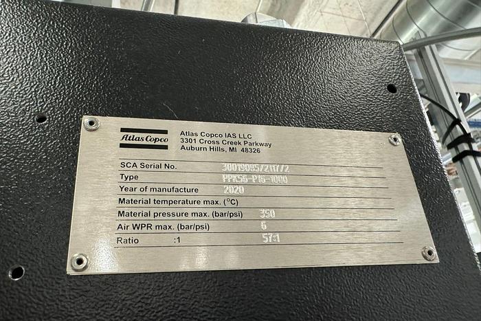 Used 2020 KUKA Robotic Adhesive Work Cell KR60-3 6-Axis Robot