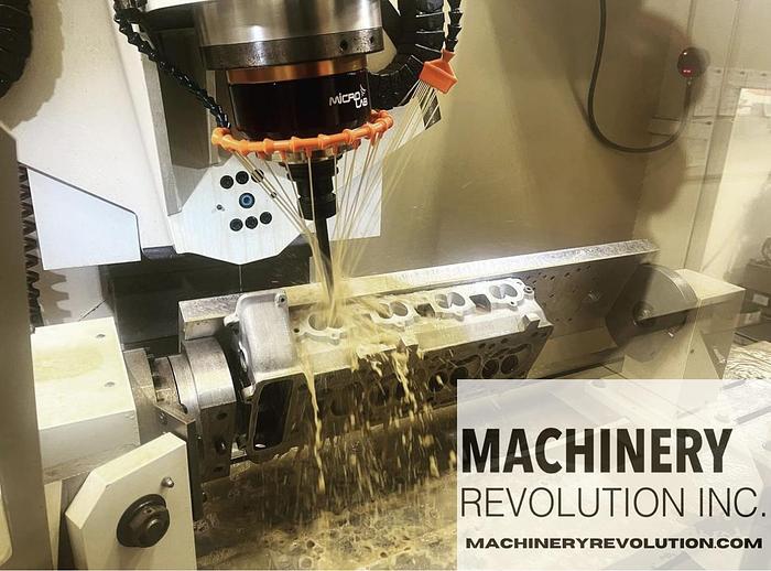 Used 2016 ROTTLER P69AHD 5-AXIS CNC CYLINDER HEAD PORTING MACHINE VERTICAL MACHINING CENTER