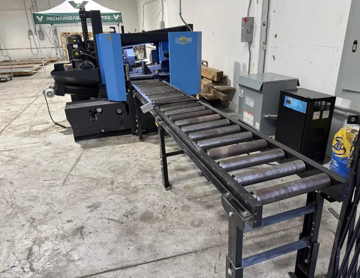 Used 2023 DoALL Olympia TDC-400CNC Automatic Dual Column CNC Horizontal Tube Cut-Off Saw ***Like Brand New***