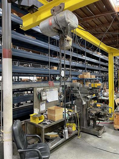 Used Freestanding Bridge Crane System 1 Ton