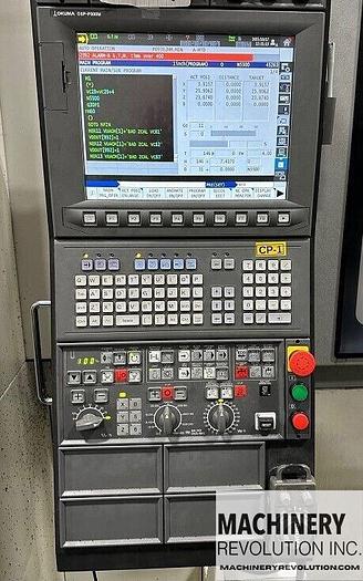 Used 2016 OKUMA MB 5000 H CNC Horizontal Machining Center with 15,000RPM / CAT-40 / Dual Pallets / TSC / WIPS