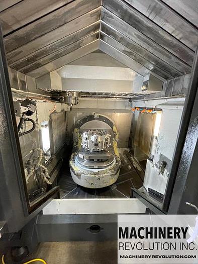 Used 2012 Mori Seiki NMV 5000 DCG 5-Axis CNC Vertical Machining Center with 8 Pallet Pool / C-Axis Turning / 181 Tools / TSC