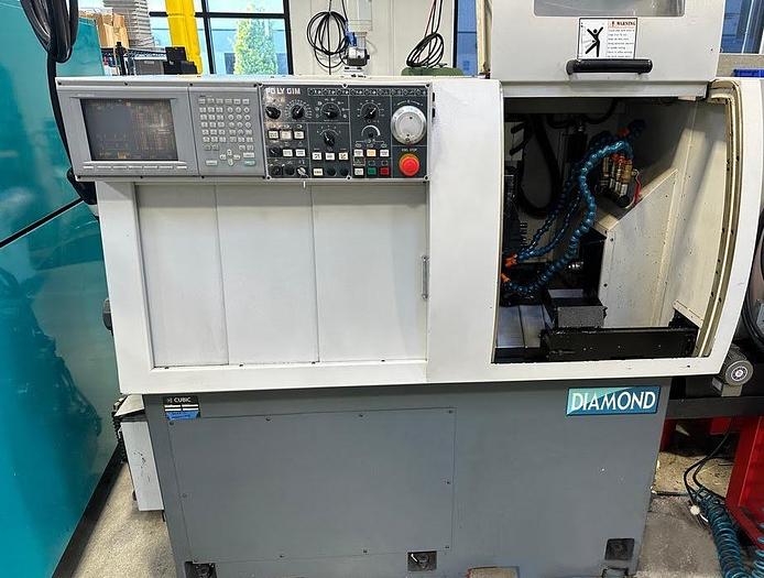 Used 2006 Cubic Diamond 20 CSB CNC Swiss CNC Type Automatic Screw Machine