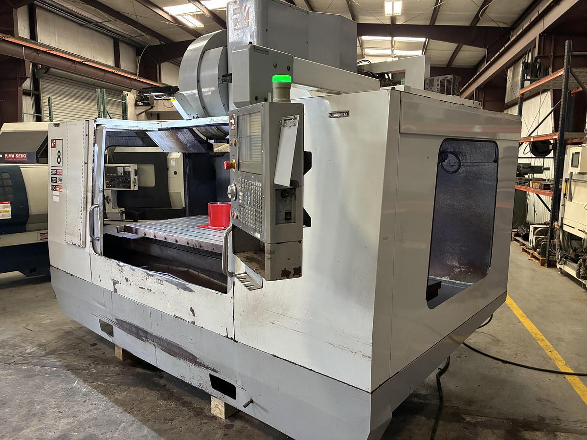 Used 2008 HAAS HAAS VF-8 Cat-50 4-Axis CNC Machining Center