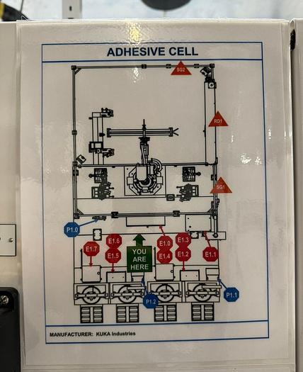 Used 2020 KUKA Robotic Adhesive Work Cell KR60-3 6-Axis Robot