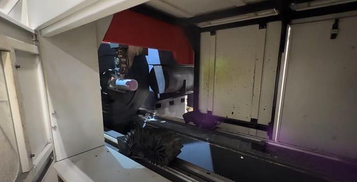 Used 2017 FARLEY HG TECH 2kW LT6515 FIBER TUBE LASER