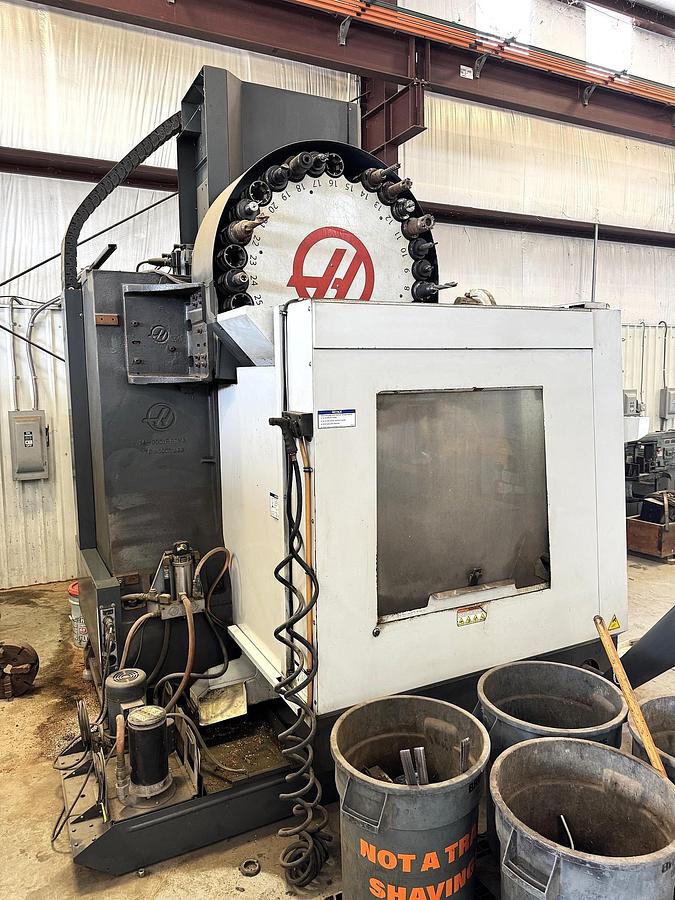 Used 2011 HAAS VF-3YT Cat-50 4-Axis CNC Vertical Machining Center