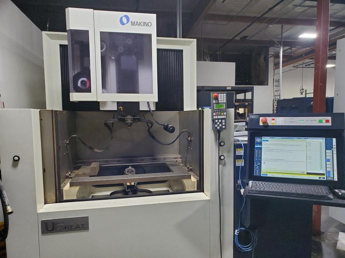 Used 2018 Makino U6 HEAT CNC WIRE EDM with Hyper i Control