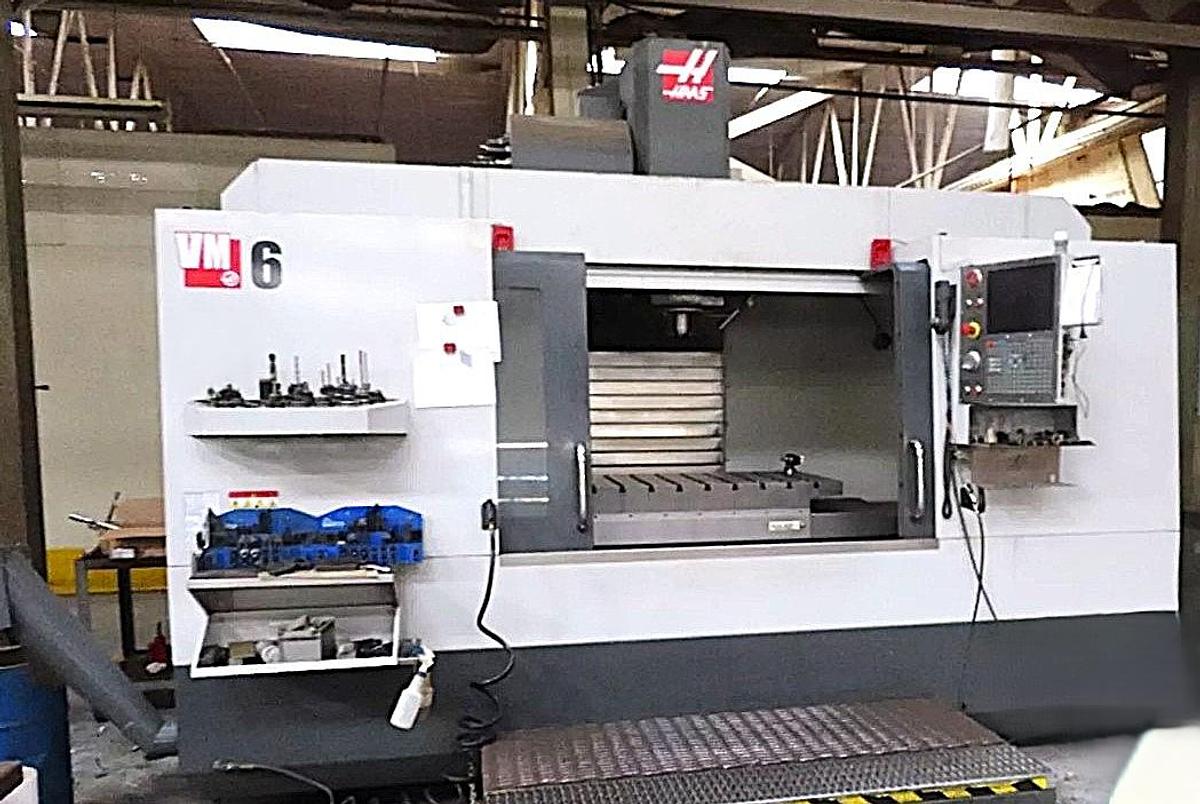 Used 2016 HAAS VM-6 12,000 rpm CNC Vertical Machining Center