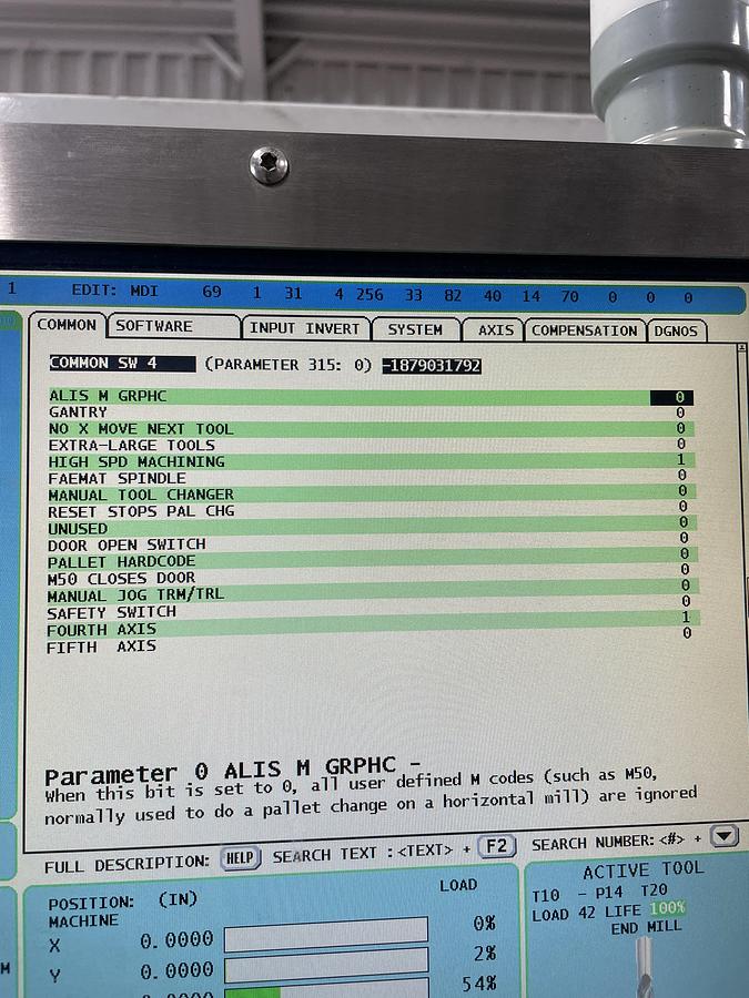 Used 2011 HAAS VF-6 10,000 RPM 4-Axis CNC Vertical Machining Center