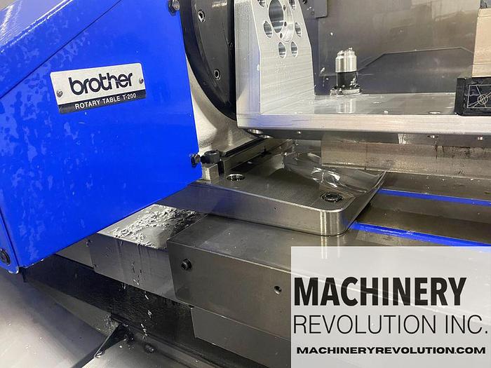 Used 2018 Brother Speedio S 700 X1 16,000RPM Vertical Machining Center with 4th-Axis Rotary ***Low Hours***