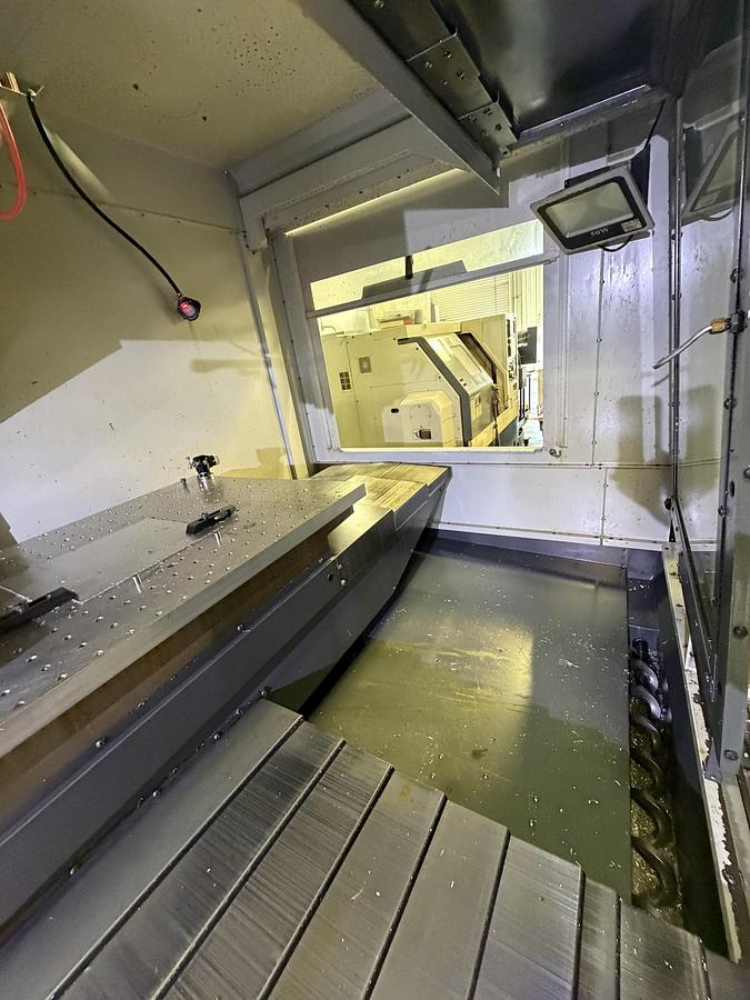 Used 2020 HAAS VF-6 Cat-50 4-Axis CNC Vertical Machining Center ***Only 2,327 Cutting Hours***
