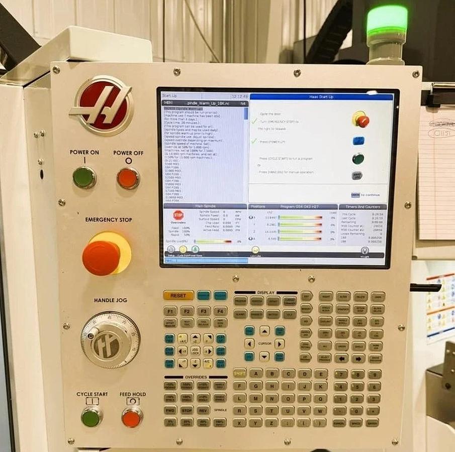 Used 2018 HAAS VF-2SS 12,000 RPM 4-Axis HRT-210 CNC Vertical Machining Center