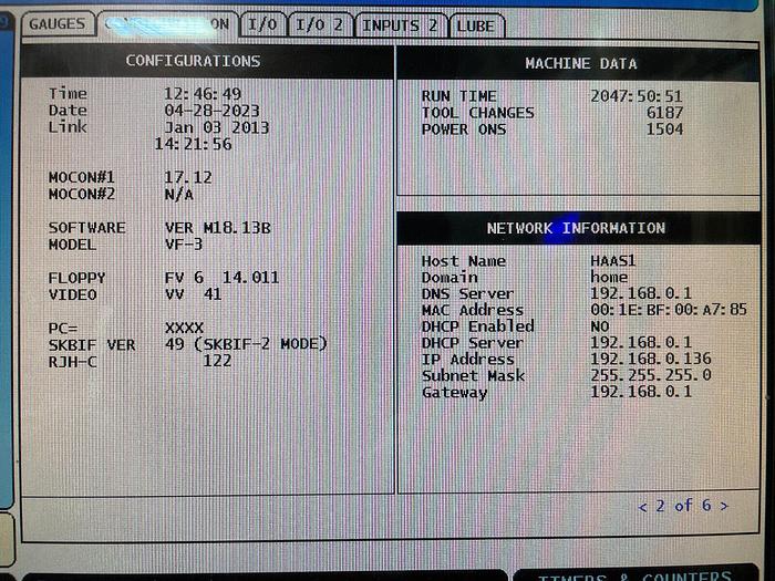 Used 2013 HAAS VF-3 CNC Vertical Machining Center