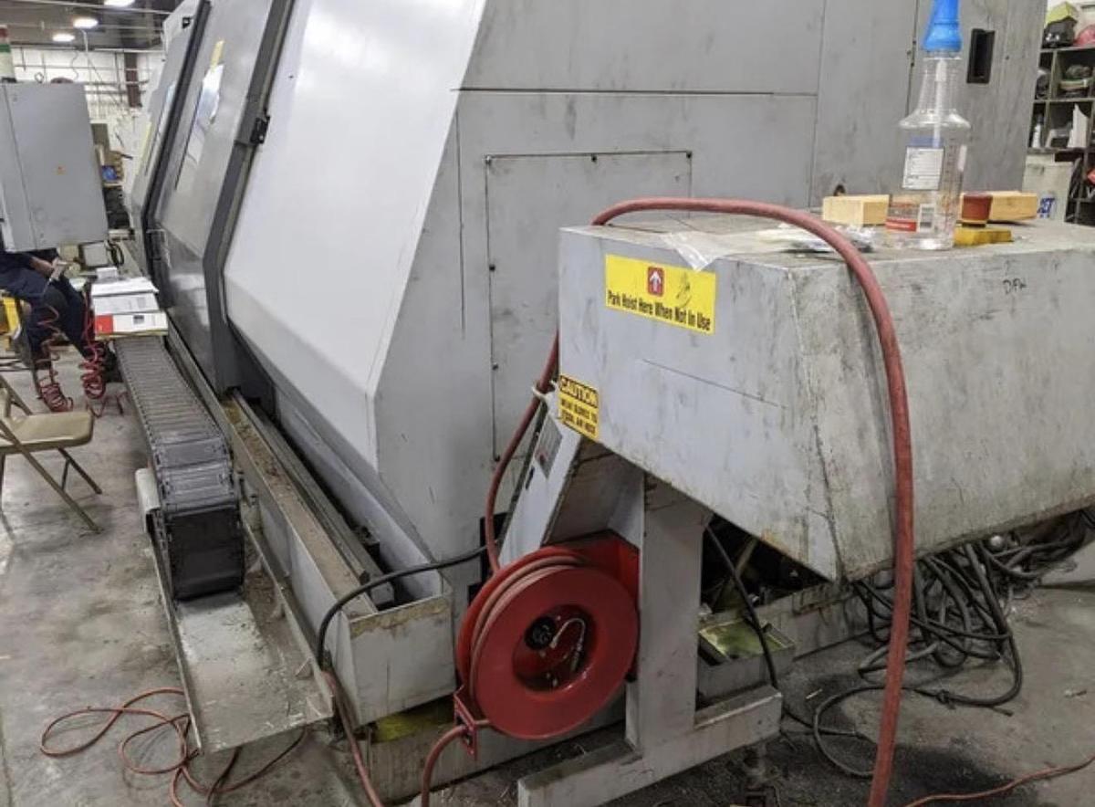 Used 2005 Mori Seiki 3500MT Y-Axis Live Tooling CNC Mill Turn Lathe