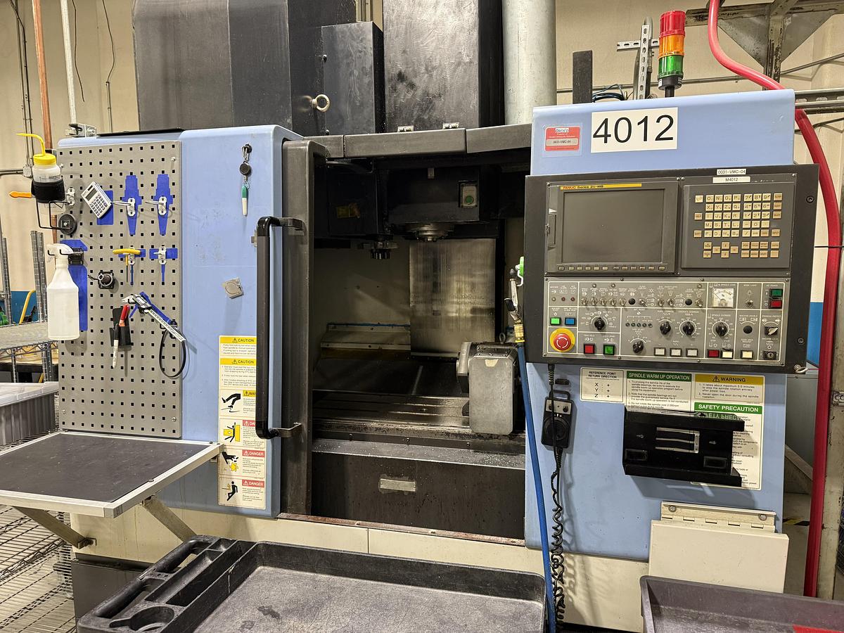 Used 2008 DOOSAN MV3016L 4-Axis CNC Vertical Machinig Center