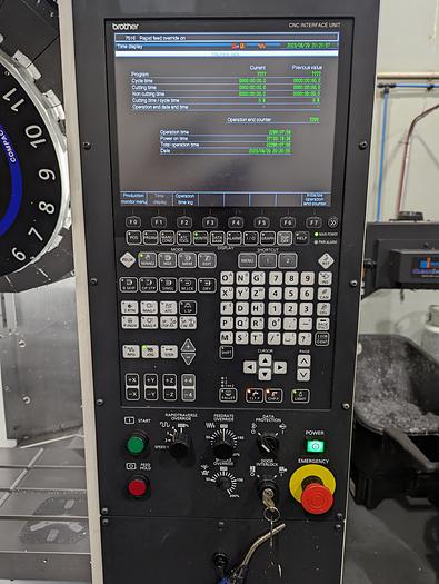 Used 2020 BROTHER SPEEDIO S500X2 4-Axis Vertical Machining Center ***Low Hours*** 2 Available