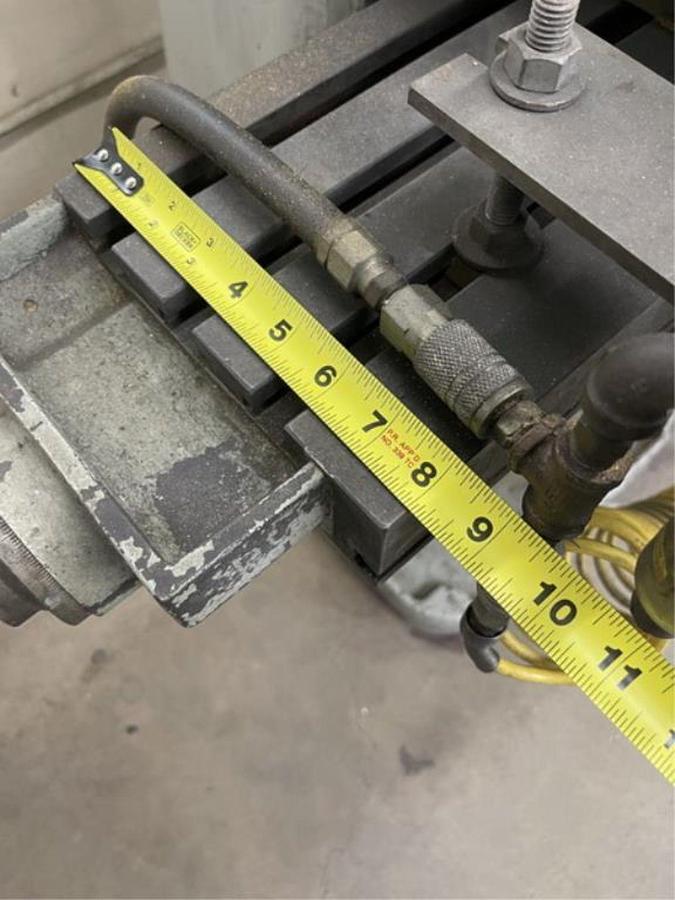 Used Millrite MV1 Knee Mill with Hydraulic Clamping & DRO