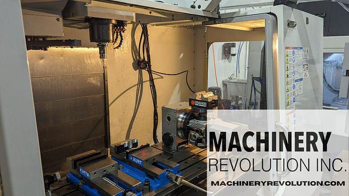 Used 2008 HAAS VF-3D 5-Axis CNC Vertical Machining Center 1,000PSI TSC / 40+1 ATC / WIPS