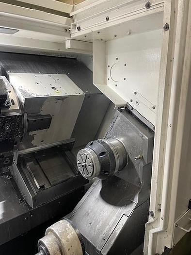 Used 2023 MAZAK QT-EZ 12MSY CNC Lathe With Live Tooling Y-Axis Sub Spindle & LNS Bar Feeder