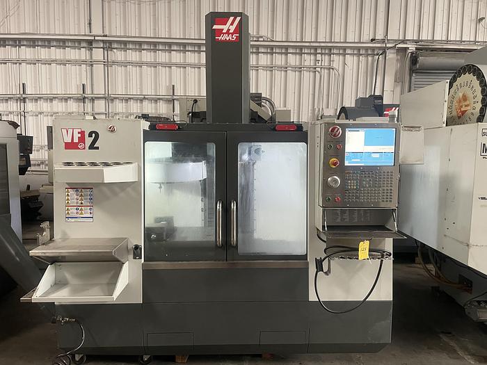 Used 2014 HAAS VF-2 4-Axis CNC Vertical Machining Center *** Low Hours***