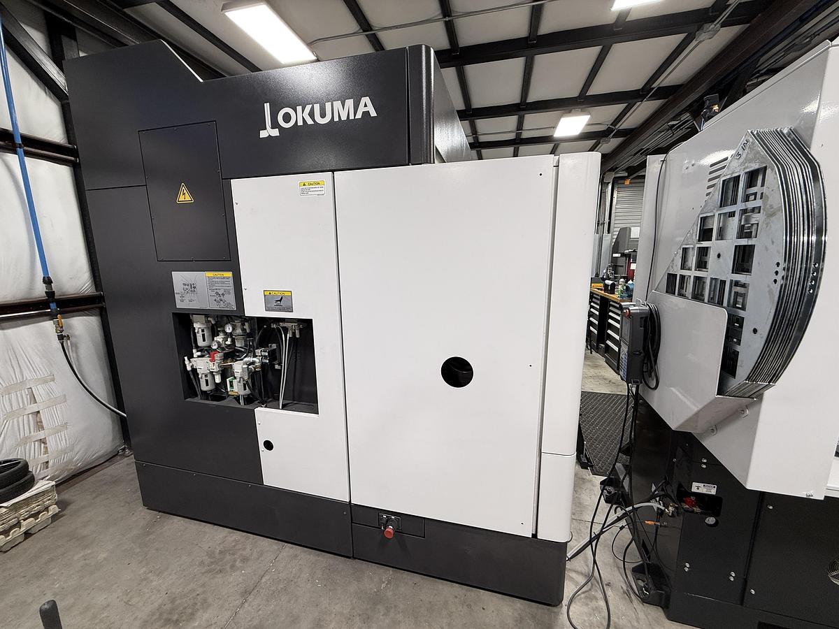 Used OKUMA MULTUS B250II Like Brand New Only 104 Hours Total Running Time