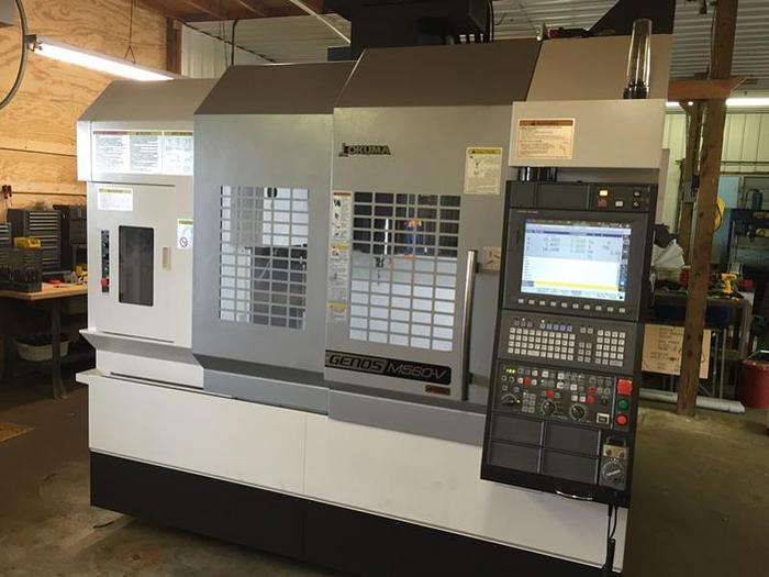 Used 2016 OKUMA Genos M560-V CNC Vertical Machining Center *** 265 Hours ***