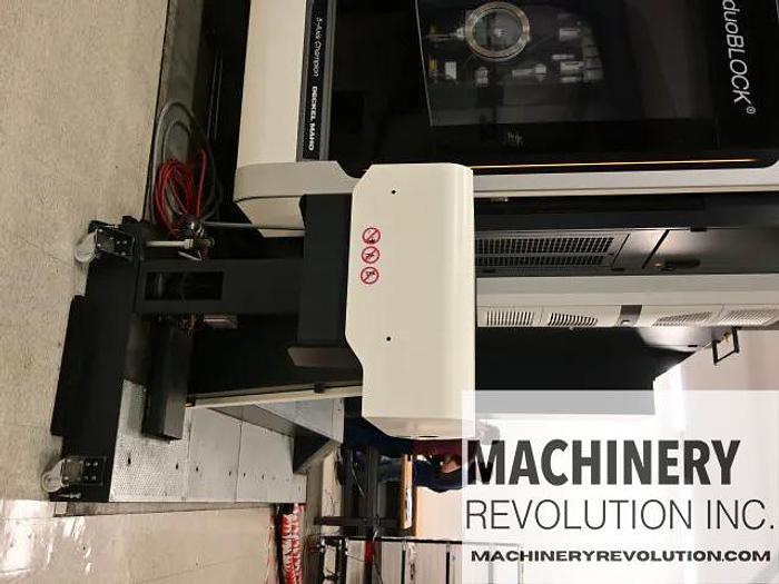 Used 2018 DMG MORI DMU 100P DUO Block 5-Axis 12,000RPM HSK Spindle CNC Vertical Machining Certer ***Like New***