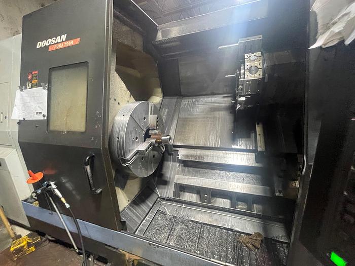 Used 2007 DOOSAN Puma 700M CNC Turning Center with Live Tooling