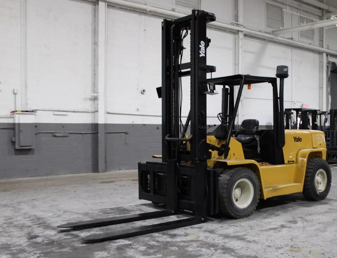 Used 2007 YALE GDP155 15,500 LB Forklift Diesel with only 4,520 Hours