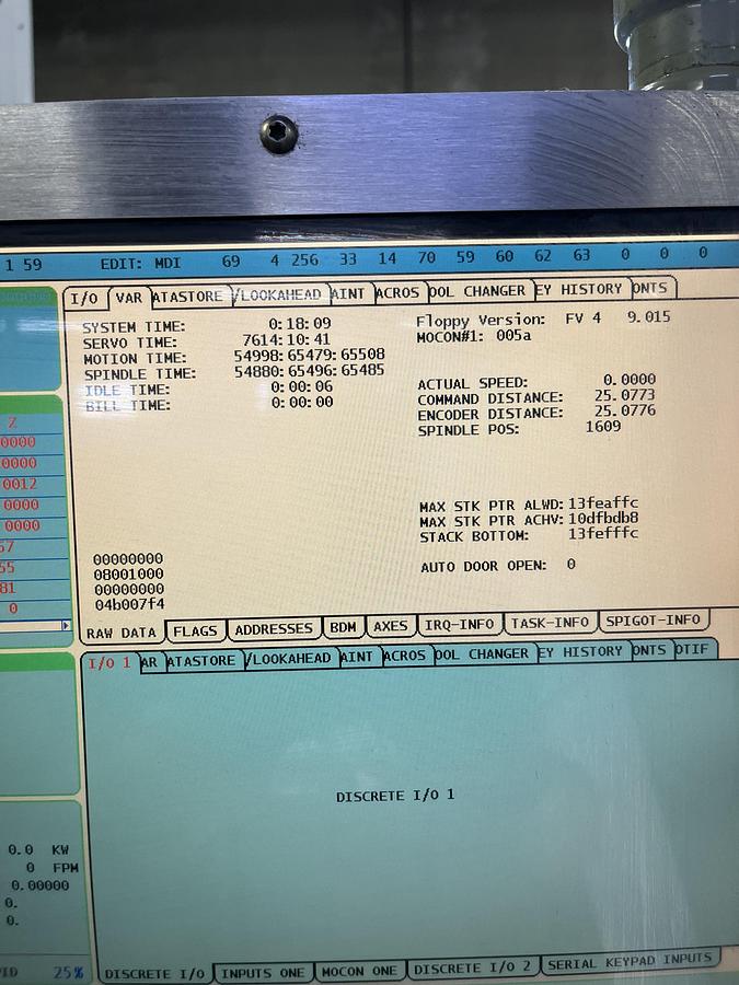 Used 2009 HAAS VF-2SSYT 4-Axis 12,000 RPM CNC Vertical Machining Center