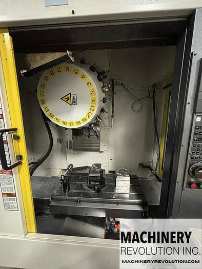 Used 2020 Fanuc Robodrill D21LiB5-24K-ADV-F004B 5-Axis CNC Vertical Machining Center Extended Travel