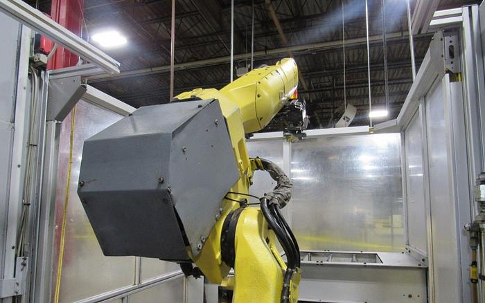 Used 2015 FANUC M20ia Robot with R30ib Control