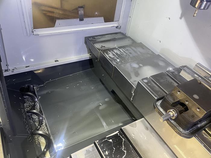 Used 2018 HAAS VF-2 4-Axis CNC Vertical Machining Center ***Only 600 Feed Cutting Hours***