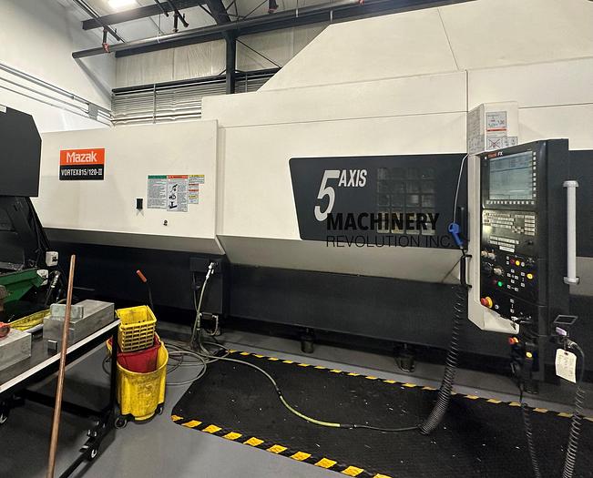 Used 2015 MAZAK Vortex 815/120-II 5-Axis CNC Vertical Machining Center